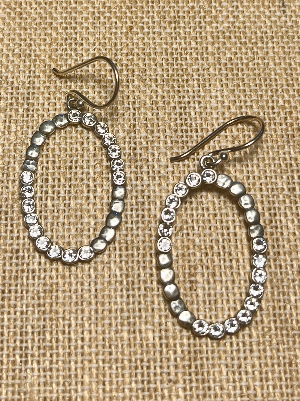 Silpada “Oval Glitz” Earrings